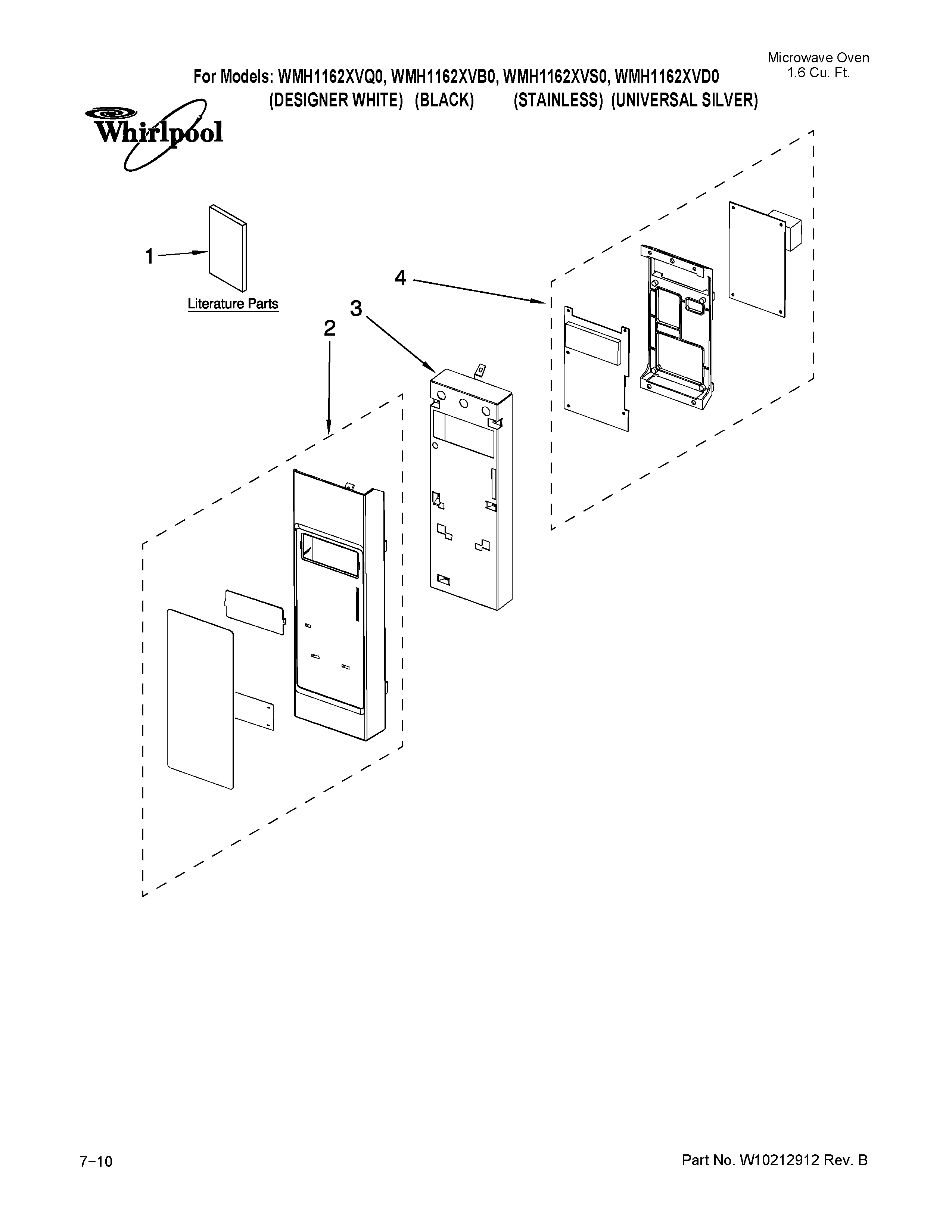 Control panel parts