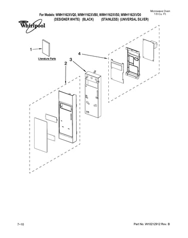 Control panel parts