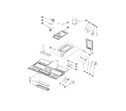 Whirlpool WMH1162XVB0 interior and ventilation parts diagram