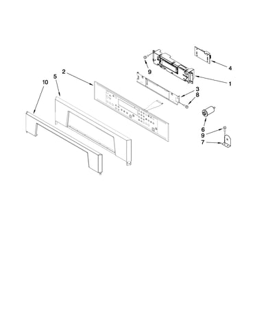 Control panel parts
