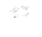 Whirlpool GSC309PVQ00 latch parts diagram