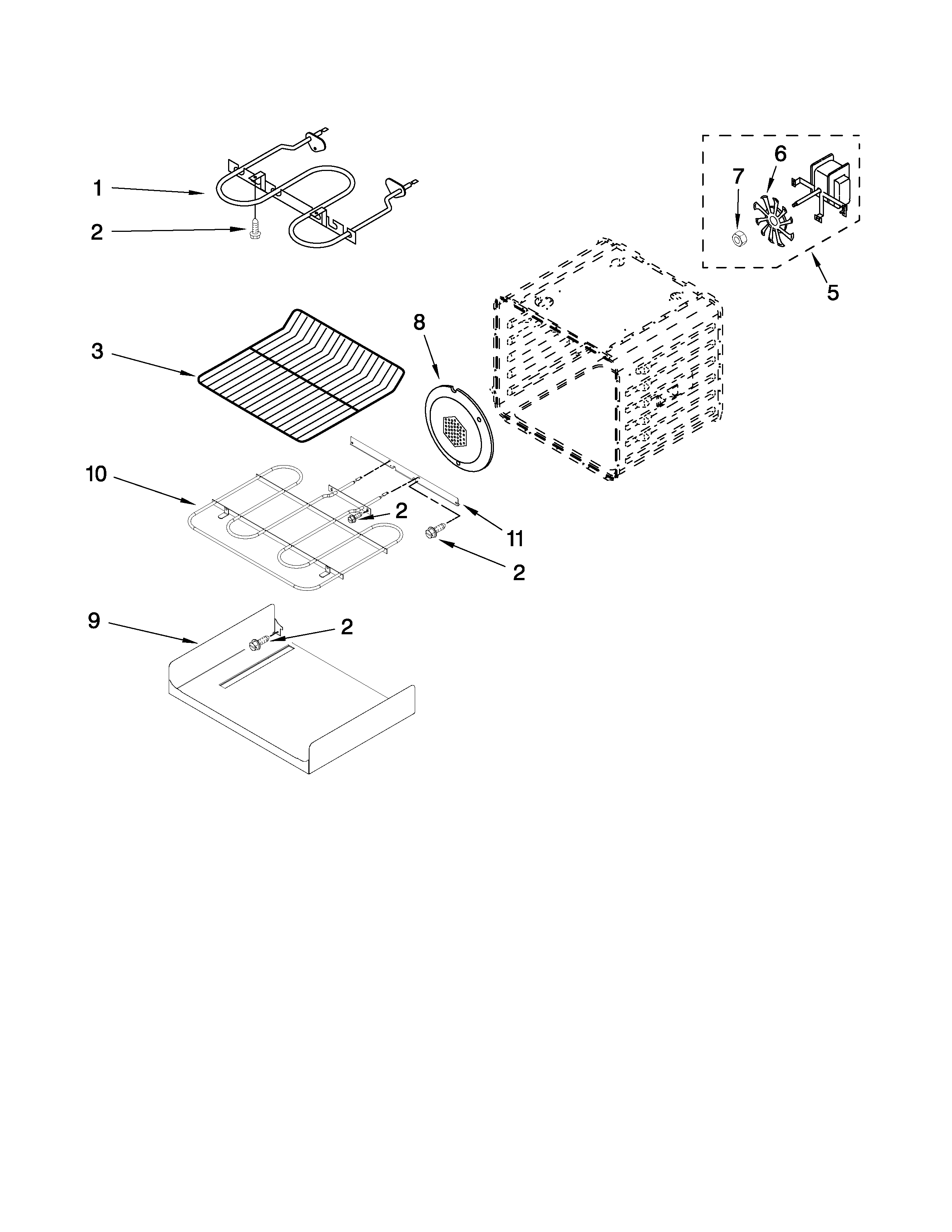 INTERNAL OVEN PARTS