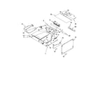 Whirlpool GSC309PVB00 top venting parts diagram