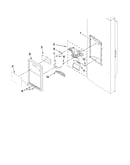 Dispenser front parts