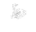 Whirlpool GI15NFLTS4 control panel parts diagram