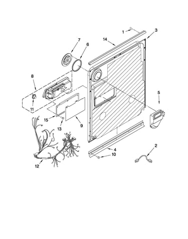 Inner door parts