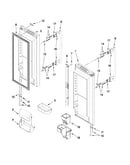 Refrigerator door parts