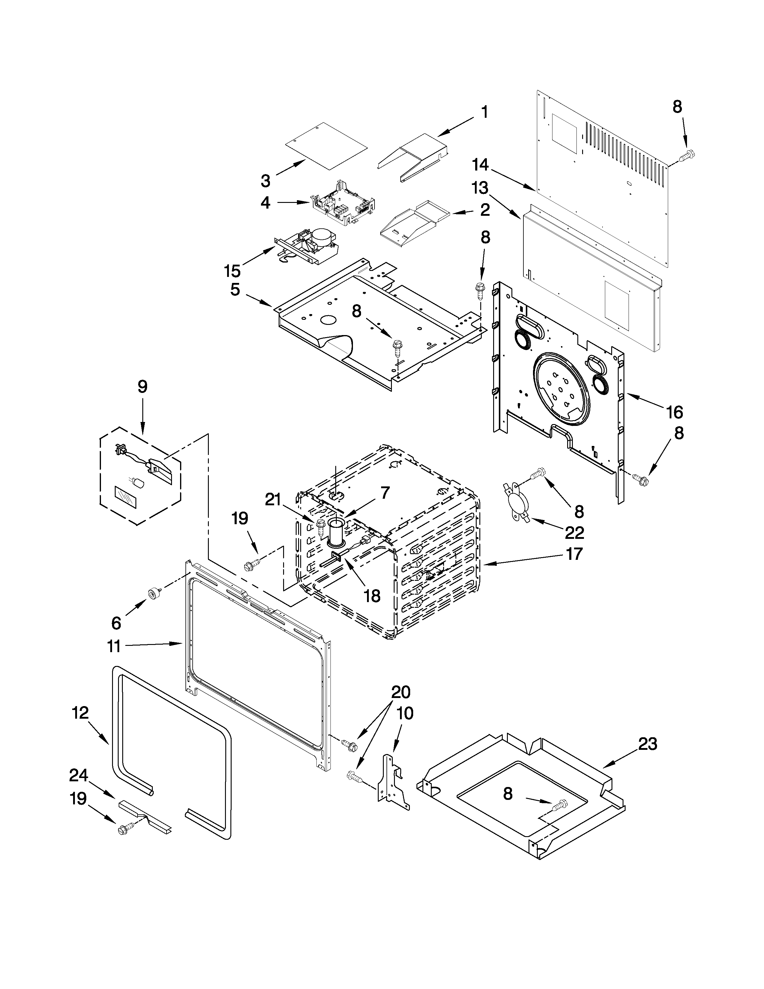 Oven parts