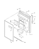 Refrigerator door parts