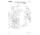 Maytag MFX2571XEW0 cabinet parts diagram