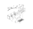 Maytag MFX2571XEM0 icemaker parts diagram