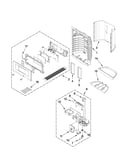 Dispenser front parts