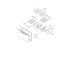 Maytag MFX2571XEW0 freezer door parts diagram