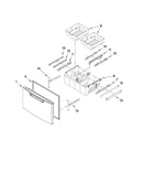 Freezer door parts