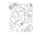 Maytag YMEDE200XW1 bulkhead parts diagram