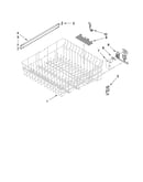Upper rack and track parts