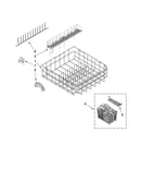 Lower rack parts