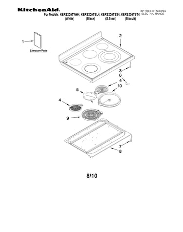 Cooktop parts