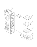 Freezer liner parts