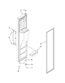 Freezer door parts
