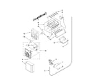 Whirlpool GSF26C5EXT00 icemaker parts diagram