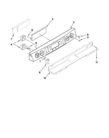 Control panel parts