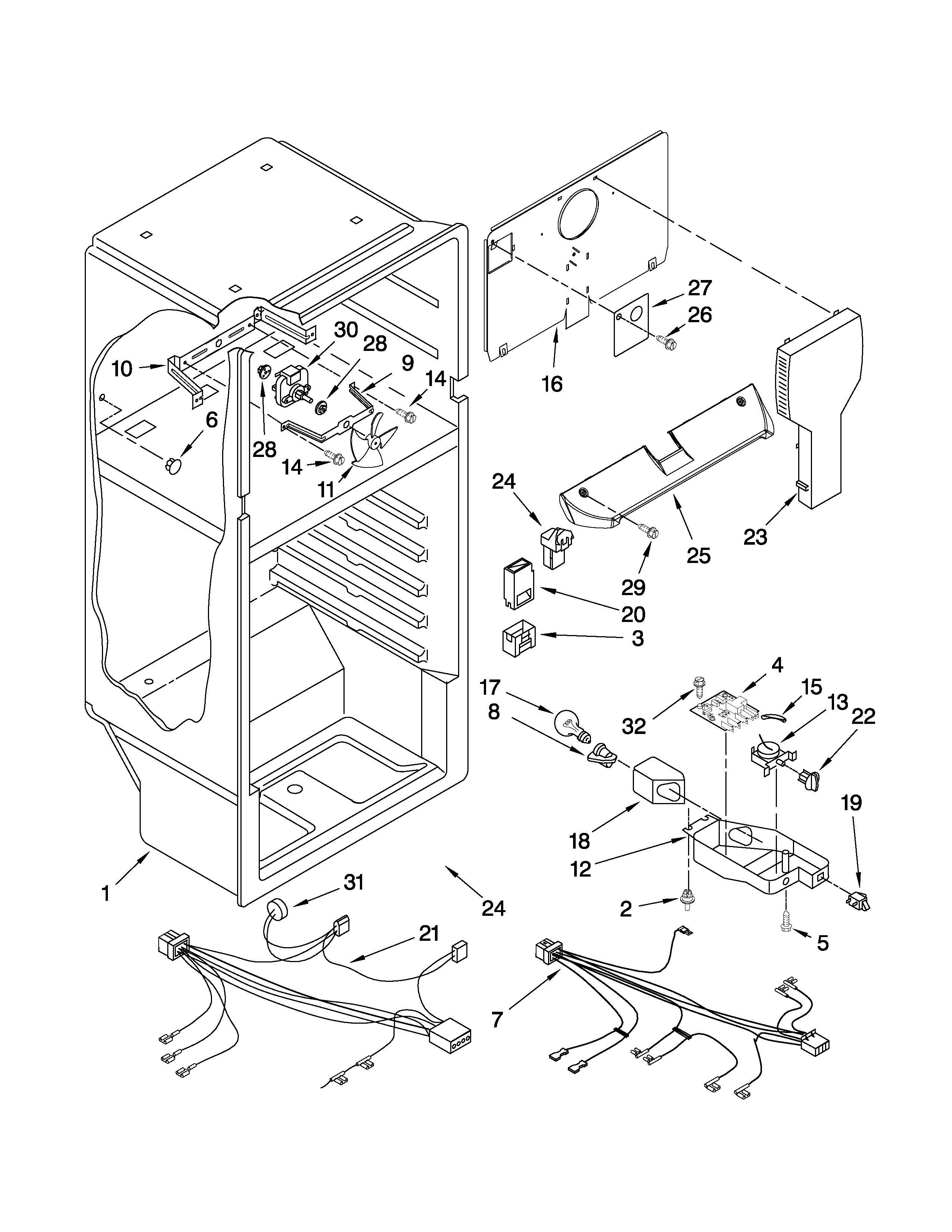 Liner parts