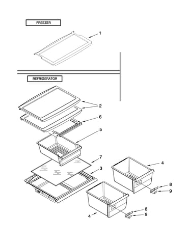 Shelf parts