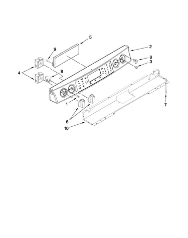 Control panel parts