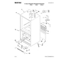 Maytag MBF2258XEW0 cabinet parts diagram
