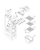 Freezer liner parts