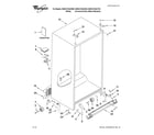 Whirlpool 6WSC21N4XY00 cabinet parts diagram