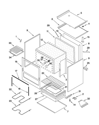 Oven parts