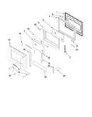 30" oven door parts