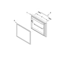 Freezer door parts