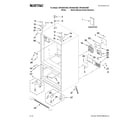 Maytag MFI2665XEW0 cabinet parts diagram