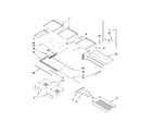 Maytag MFI2665XEM0 shelf parts diagram