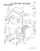 Cabinet liner and door parts