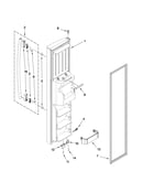 Freezer door parts