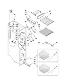 Freezer liner parts