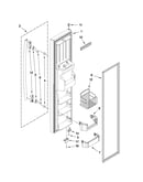 Freezer door parts
