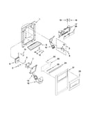Dispenser front parts