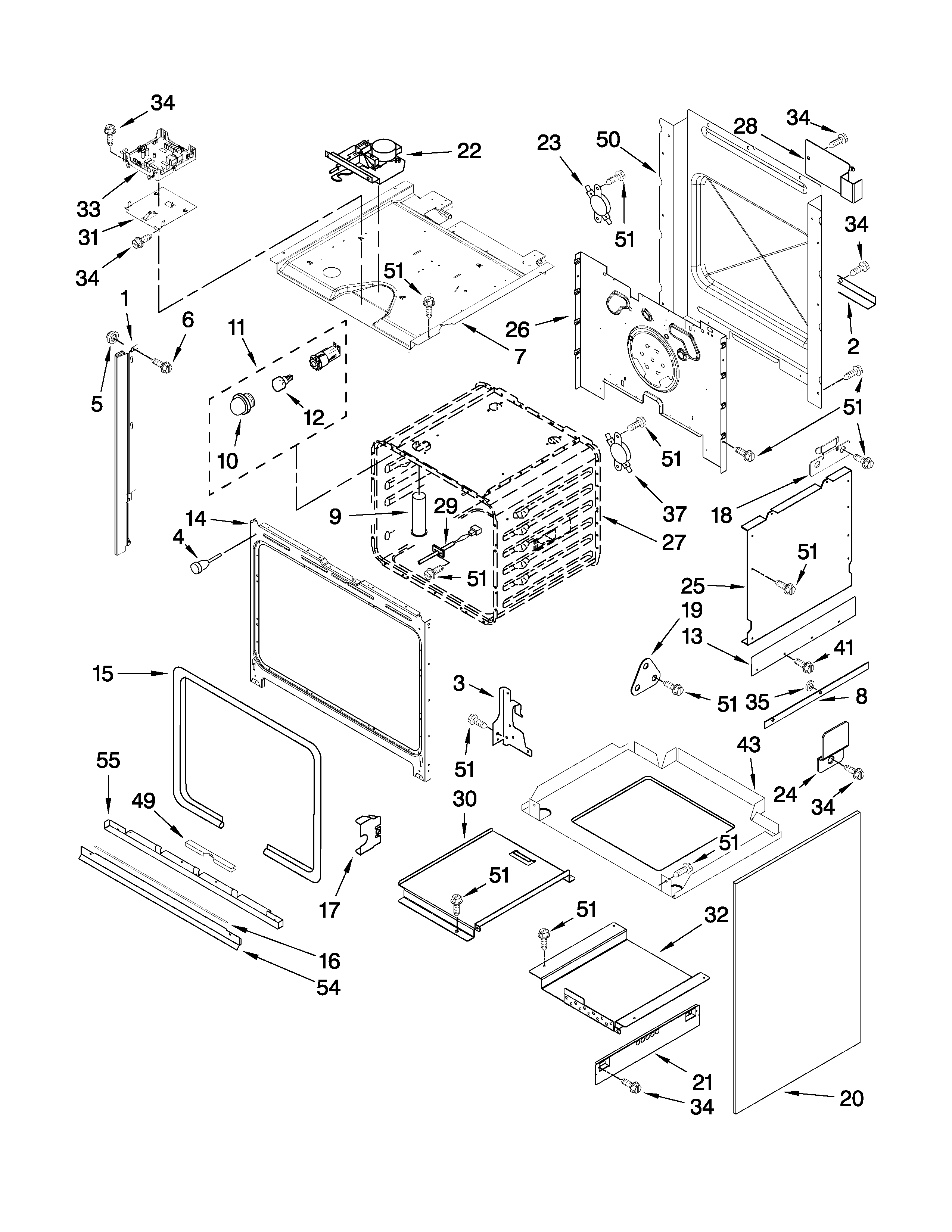 Oven parts
