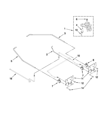 Cooktop burner parts