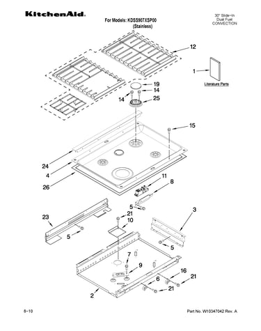 Cooktop parts