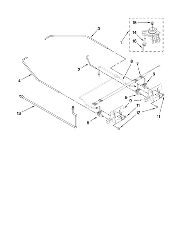 Cooktop burner parts