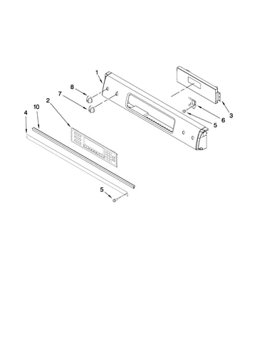 Control panel parts