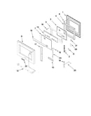 Oven door parts