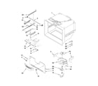 Amana ABB1924WEW1 freezer liner parts diagram