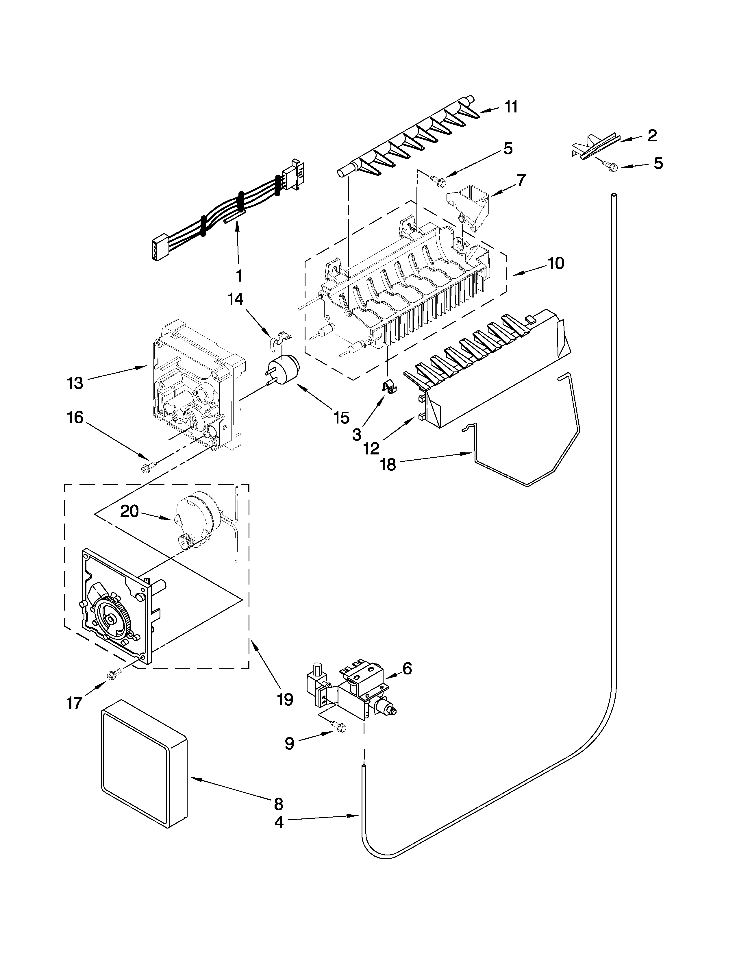 ICEMAKER PARTS